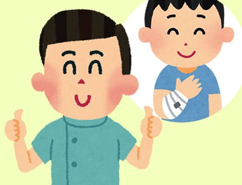 怪我の治療